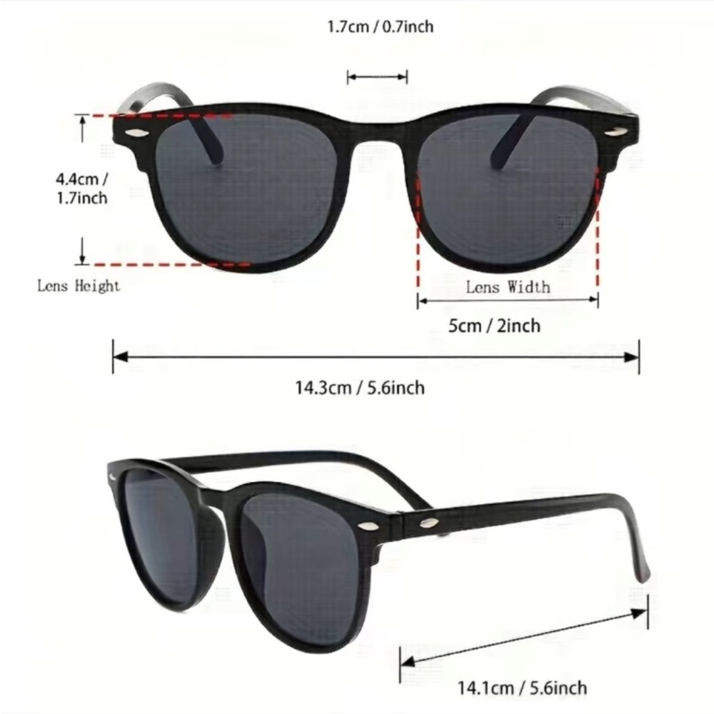 Retro oval sunglasses - Picture 8 of 8